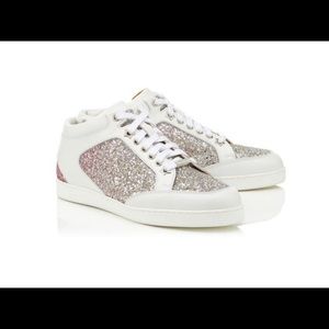 Jimmy Choo authentic sneakers with Glitter
